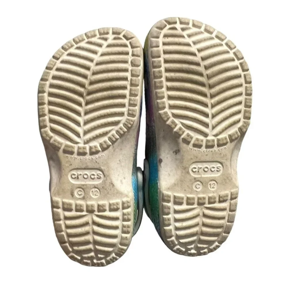 Crocs C12 Classic Spray Dye Tie Dye Clogs